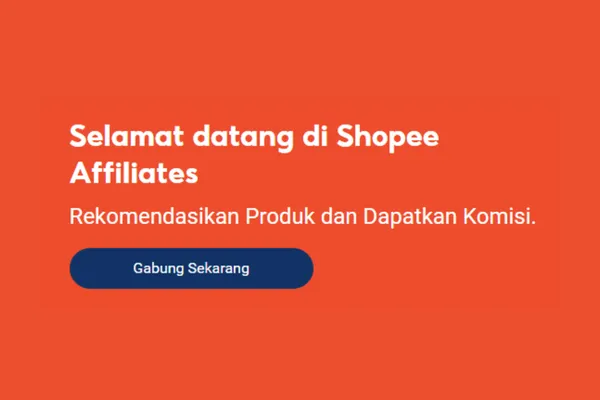 Cara Gabung Shopee Affiliate